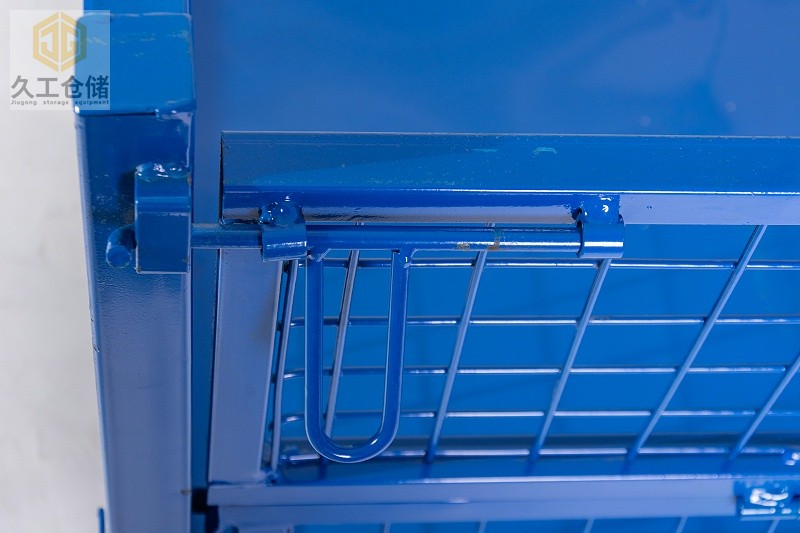 干貨！金屬周轉(zhuǎn)箱，可折疊網(wǎng)箱，南京久工倉儲周轉(zhuǎn)箱廠家