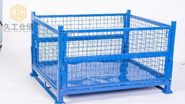 干貨！金屬周轉(zhuǎn)箱，可折疊網(wǎng)箱，南京久工倉儲周轉(zhuǎn)箱廠家