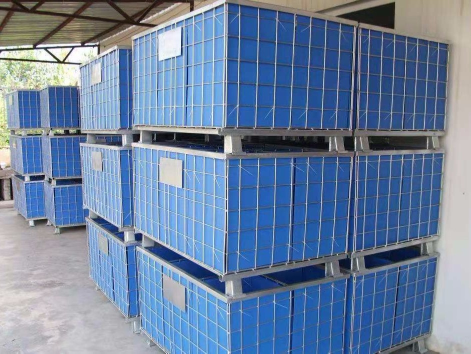 可堆垛萬(wàn)通板折疊倉(cāng)儲(chǔ)籠