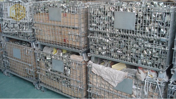 折疊式倉儲籠主要特點(diǎn)有哪些？南京久工倉儲設(shè)備