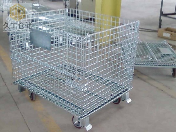 腳輪倉儲籠-久工倉儲籠倉庫籠-蝴蝶籠-移動式倉儲籠-折疊式倉儲籠-南京倉儲籠廠家-久工倉儲設(shè)備