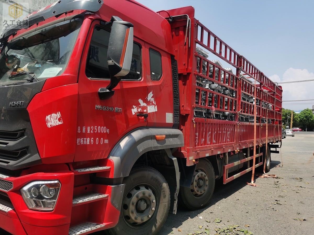 南京久工倉儲-折疊式倉儲籠發(fā)貨實拍，南京倉儲籠廠家生產批發(fā)-久工倉儲籠