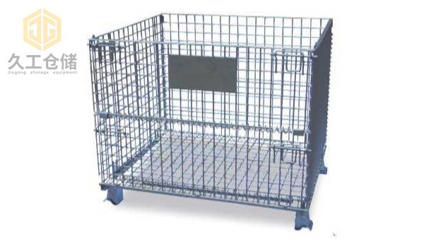 折疊式倉儲籠生產(chǎn)廠家，倉儲籠常規(guī)規(guī)格，久工倉儲籠非標(biāo)定制批發(fā)