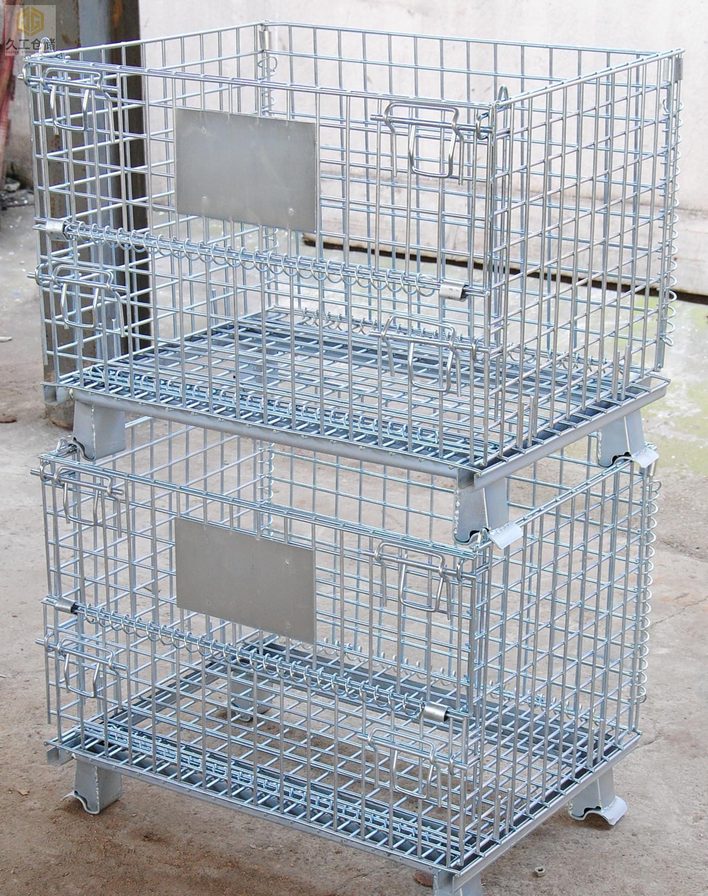 久工倉(cāng)儲(chǔ)-久久帶大家一起了解折疊式儲(chǔ)物籠的特點(diǎn)、