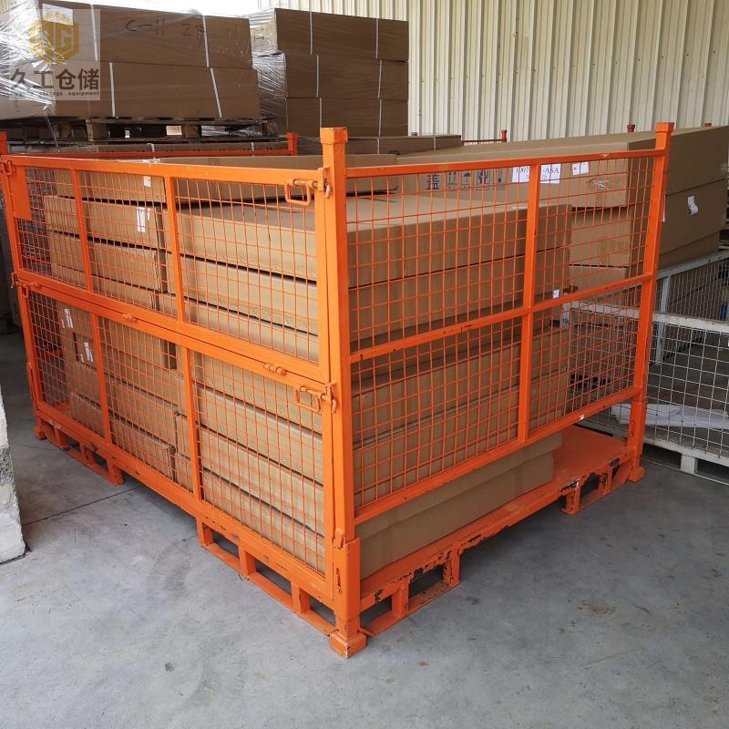 南京久工倉(cāng)儲(chǔ)設(shè)備-金屬周轉(zhuǎn)箱-鋼制料箱-可折疊網(wǎng)箱-固定料箱-鐵箱