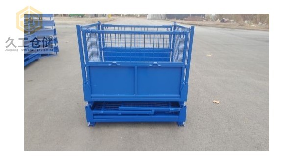可折疊網(wǎng)箱，料框在汽車零部件如何選擇合適的金屬周轉(zhuǎn)箱？久工倉儲