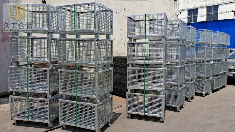 金屬周轉(zhuǎn)箱-角鋼鐵框-鋼制料框定制成品展示，南京久工倉(cāng)儲(chǔ)設(shè)備，了解更多關(guān)注久工！
