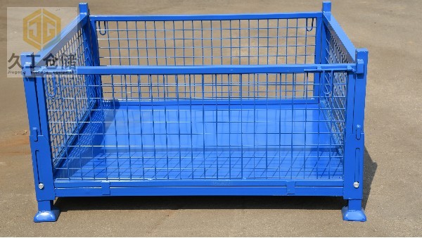 久工倉儲設(shè)備帶您一起了解金屬周轉(zhuǎn)箱，鋼制料框！