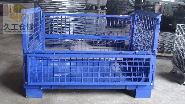 可折疊網(wǎng)箱有什么作用？在物流倉儲中該如何使用？有什么特點(diǎn)之處？
