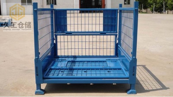 金屬可折疊網(wǎng)箱，非標(biāo)定制，與塑料，木質(zhì)周轉(zhuǎn)箱有哪些區(qū)別？久工倉儲