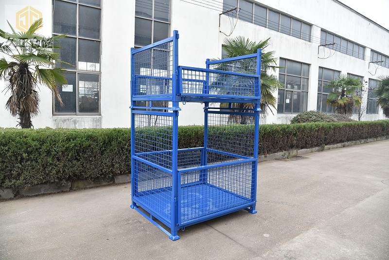 南京可折疊網(wǎng)箱，鐵板箱、波紋板箱、鋼制料箱 ，金屬周轉(zhuǎn)箱廠家。