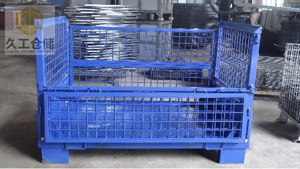 金屬周轉(zhuǎn)箱運(yùn)輸注意事項(xiàng)？金屬可折疊料箱批發(fā)生產(chǎn)，南京久工倉(cāng)儲(chǔ)設(shè)備