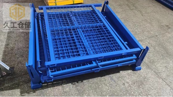 可折疊網(wǎng)箱南京廠家，用戶該如何選購金屬周轉(zhuǎn)？南京久工