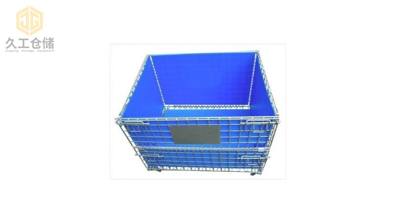 可折疊式倉儲(chǔ)籠，中空板倉儲(chǔ)籠，久工倉儲(chǔ)籠廠家，南京工廠