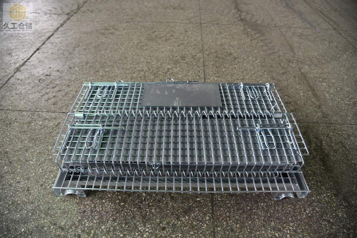 久工倉儲(chǔ)-中空板倉儲(chǔ)籠-灰色中空板-折疊式倉儲(chǔ)籠支持定制-南京倉儲(chǔ)籠廠家-久工倉儲(chǔ)籠