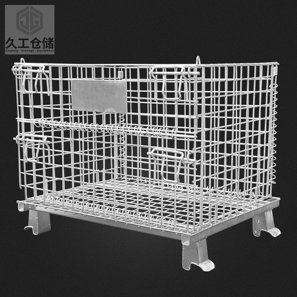 非標(biāo)折疊式倉儲籠的工藝精湛在哪里？南京久工倉儲籠廠家簡述！