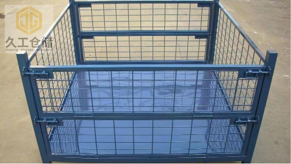 購(gòu)買可折疊網(wǎng)箱，鋼制料框，金屬周轉(zhuǎn)箱需要注意什么？-南京久工倉(cāng)儲(chǔ)