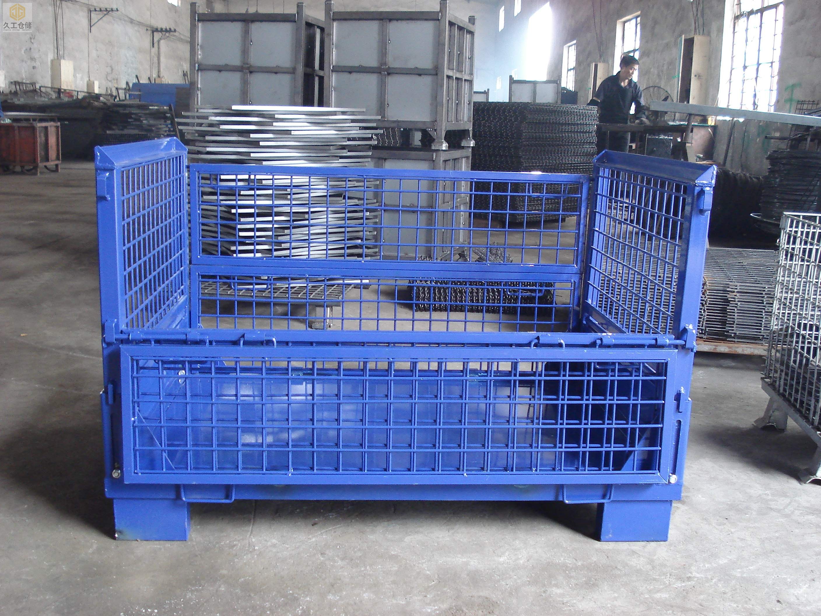 金屬周轉(zhuǎn)箱參數(shù)，鋼制料箱特點(diǎn)有哪些？久工倉儲(chǔ)設(shè)備