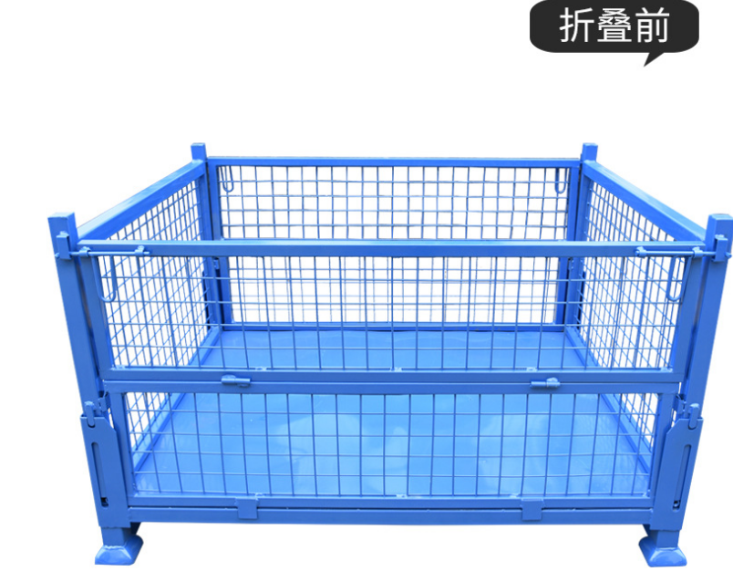 可折疊網(wǎng)箱也稱(chēng)鋼制料箱，南京久工金屬箱有何優(yōu)點(diǎn)及特性？