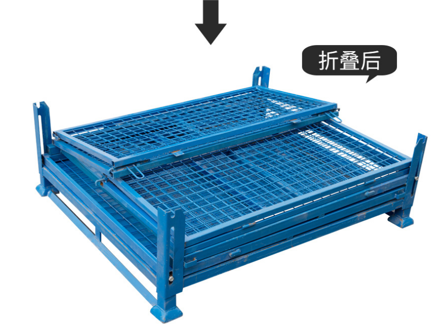 可折疊網(wǎng)箱也稱(chēng)鋼制料箱，南京久工金屬箱有何優(yōu)點(diǎn)及特性？