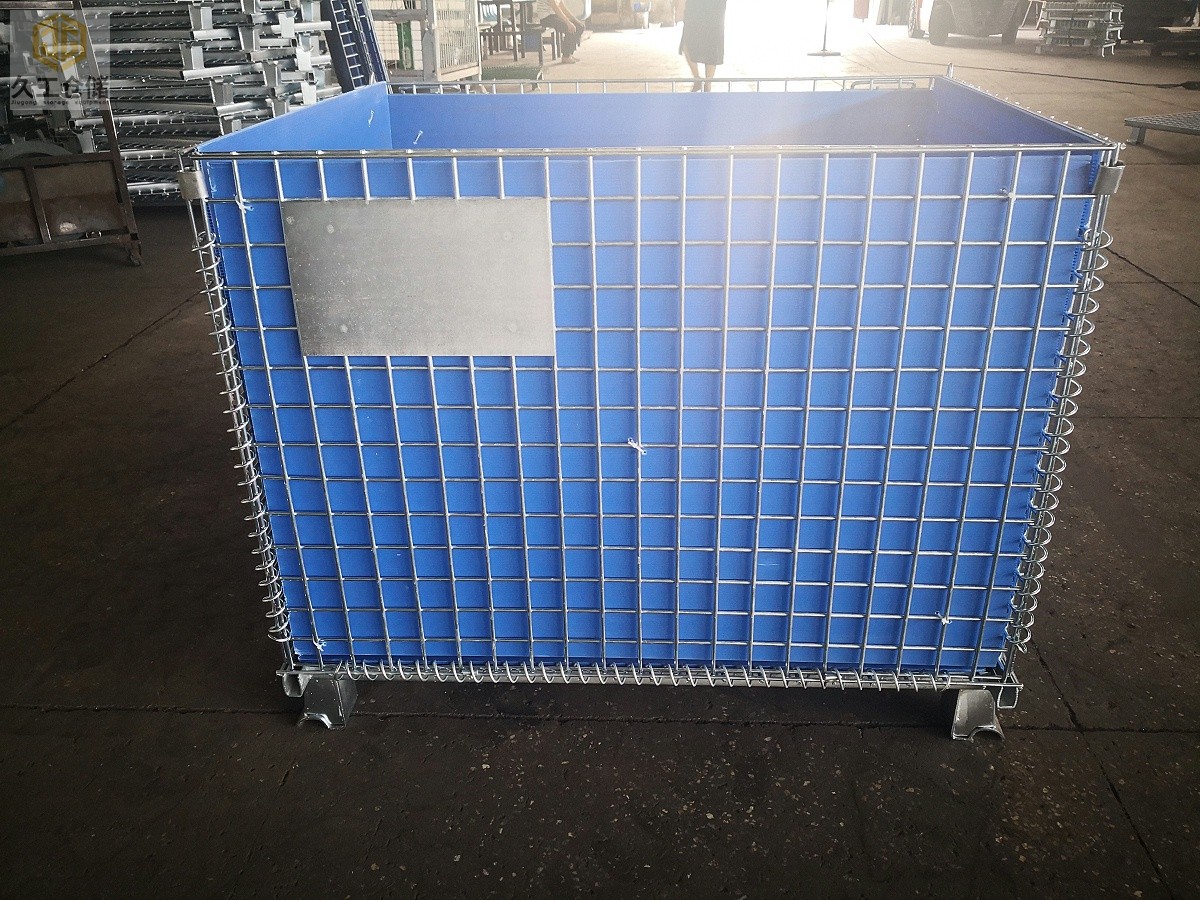 南京久工倉(cāng)儲(chǔ)設(shè)備-中空板倉(cāng)儲(chǔ)籠現(xiàn)場(chǎng)實(shí)拍，支持定制，南京倉(cāng)儲(chǔ)籠廠家直銷，一套也發(fā)！