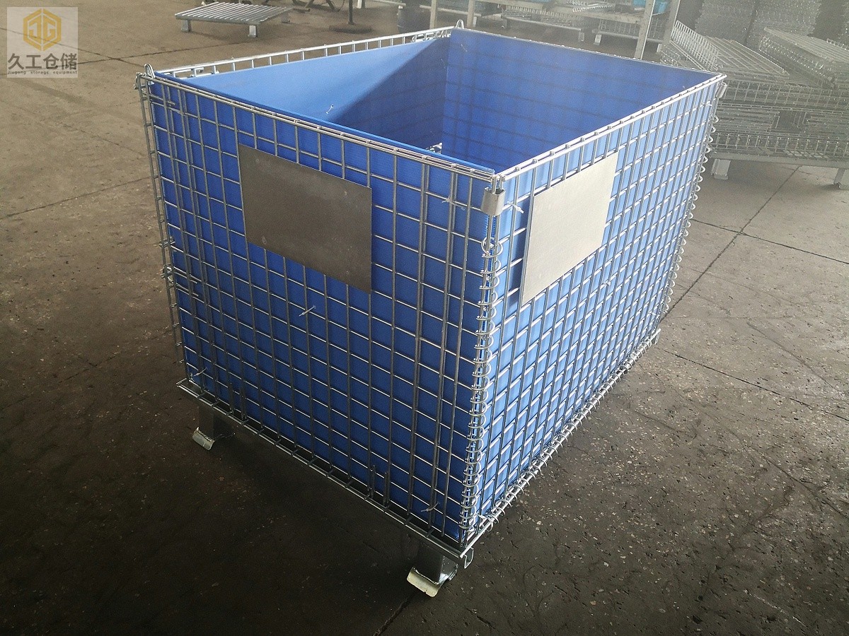 南京久工倉(cāng)儲(chǔ)設(shè)備-中空板倉(cāng)儲(chǔ)籠現(xiàn)場(chǎng)實(shí)拍，支持定制，南京倉(cāng)儲(chǔ)籠廠家直銷，一套也發(fā)！