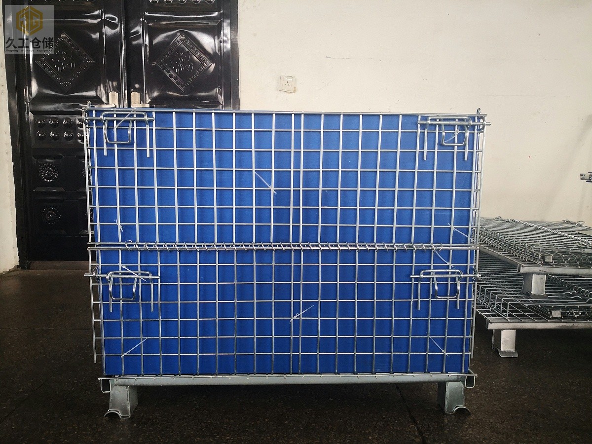 南京久工倉(cāng)儲(chǔ)設(shè)備-中空板倉(cāng)儲(chǔ)籠現(xiàn)場(chǎng)實(shí)拍，支持定制，南京倉(cāng)儲(chǔ)籠廠家直銷，一套也發(fā)！