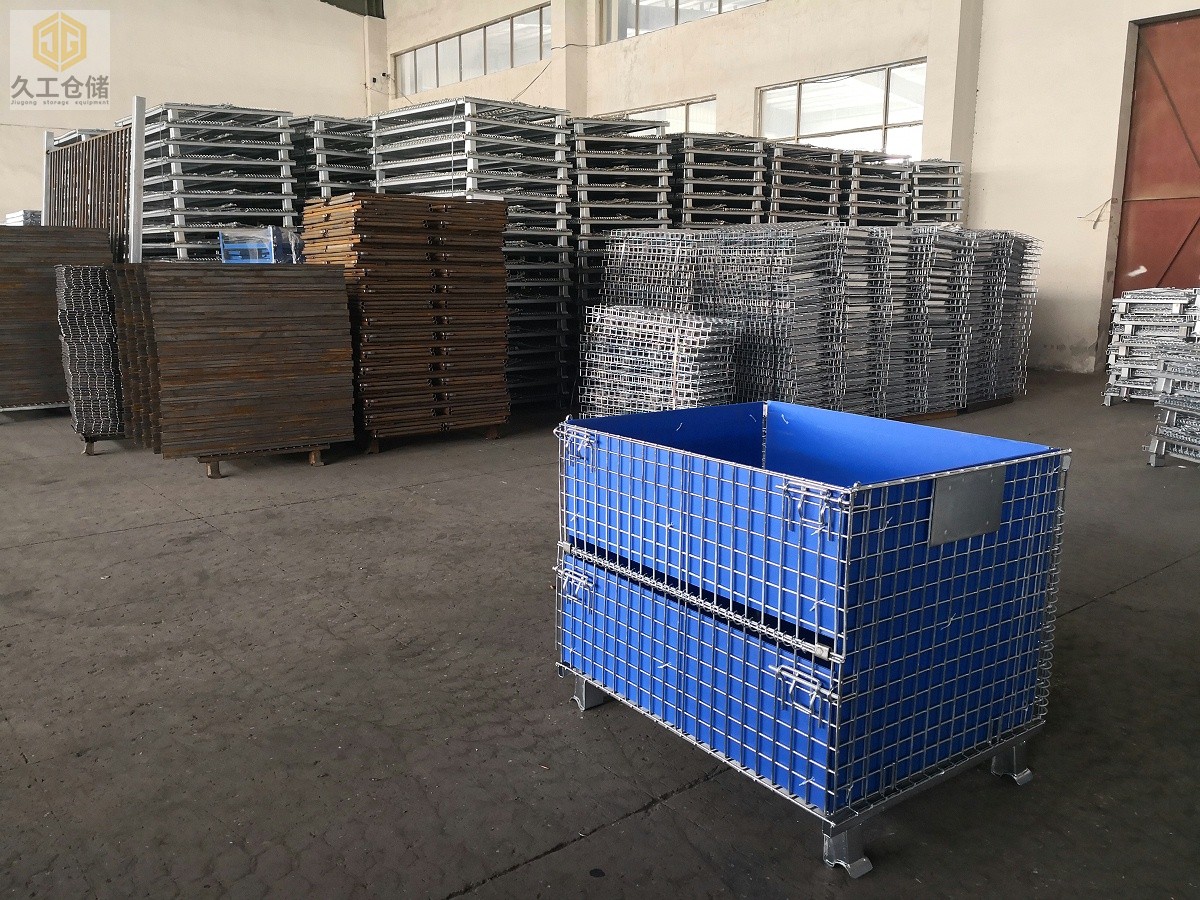 南京久工倉(cāng)儲(chǔ)設(shè)備-中空板倉(cāng)儲(chǔ)籠現(xiàn)場(chǎng)實(shí)拍，支持定制，南京倉(cāng)儲(chǔ)籠廠家直銷，一套也發(fā)！