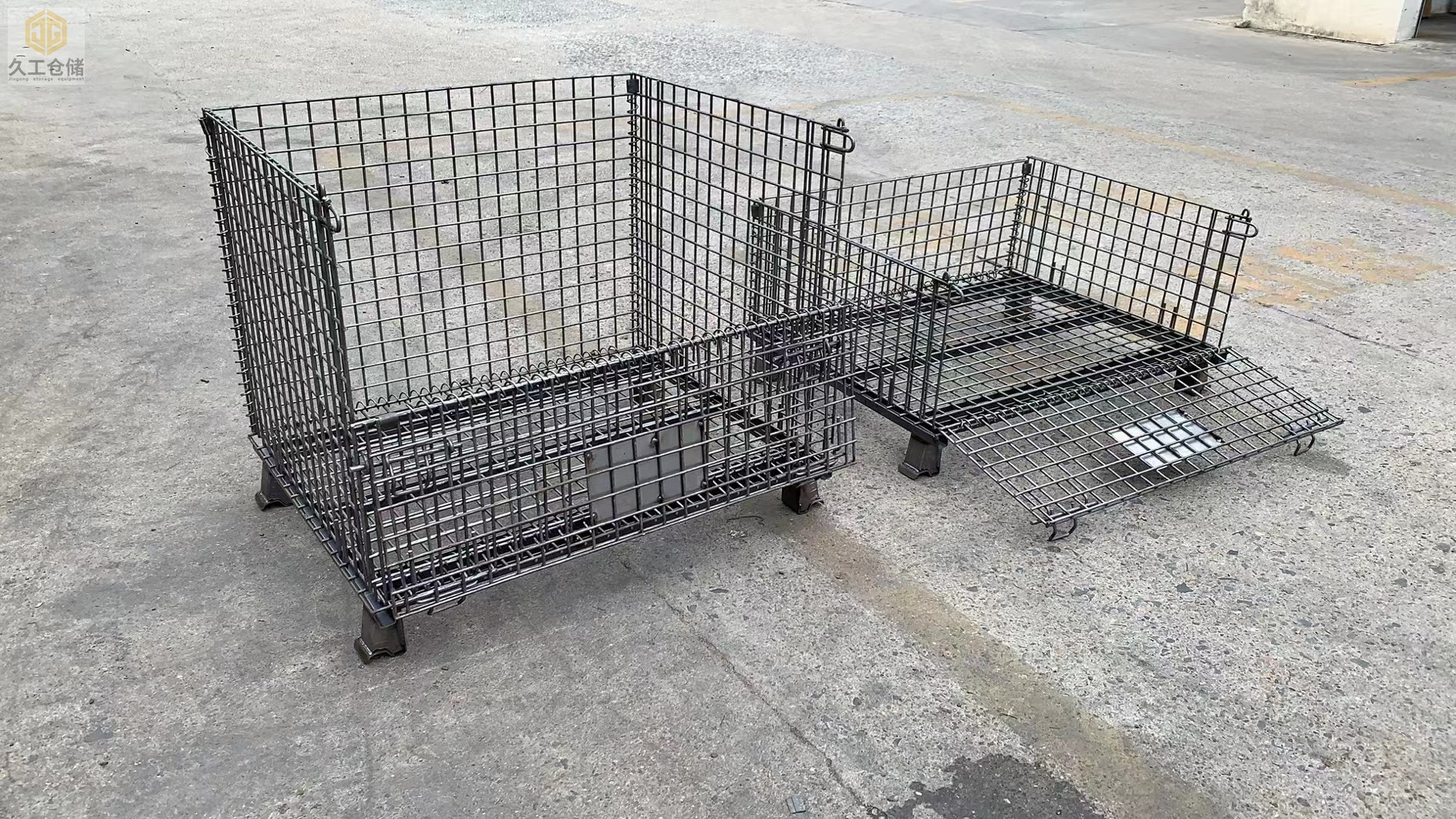 南京久工倉儲-折疊式倉儲籠規(guī)定堅持先打樣，檢驗合格后再批量生產，顧客至上，按需定制！