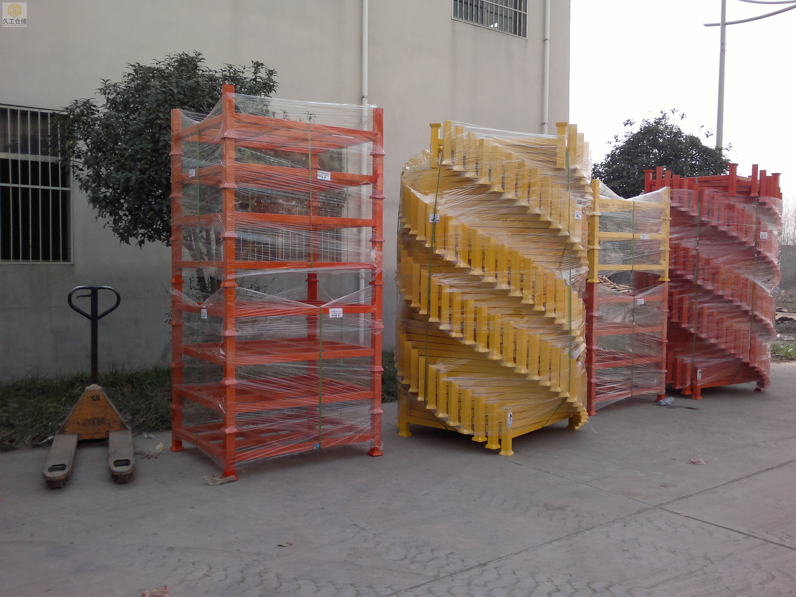 巧固架堆垛架構(gòu)成構(gòu)造，久工倉(cāng)儲(chǔ)設(shè)備