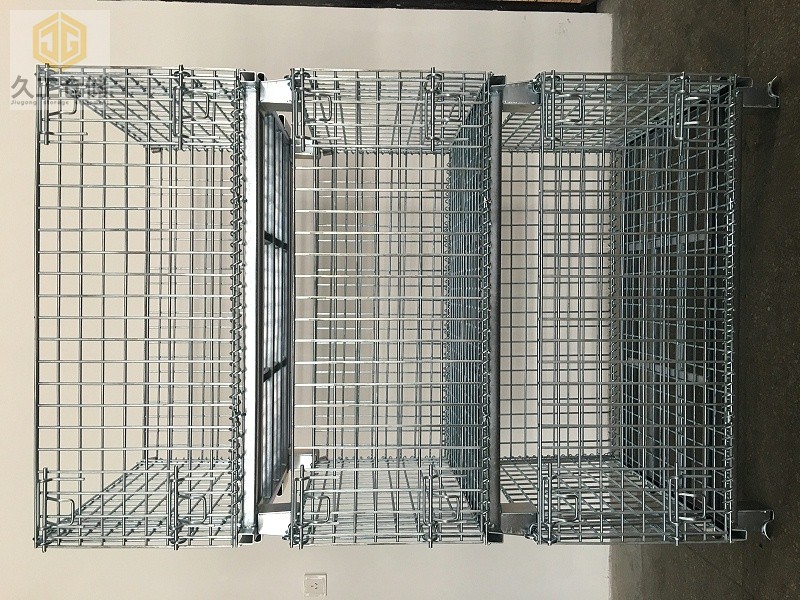 折疊式倉儲(chǔ)籠能運(yùn)用到哪些行業(yè)？下面和久久一起探討看看吧！