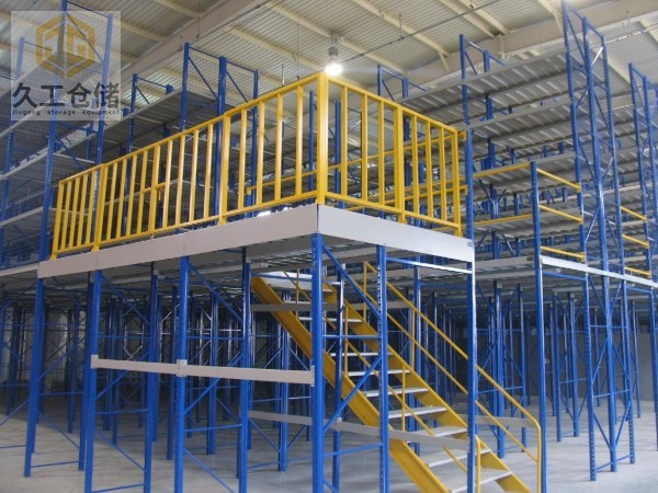 閣樓式貨架-閣樓平臺-平臺式貨架閣樓-南京貨架-久工倉儲設(shè)備