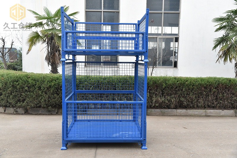 久工倉儲(chǔ)設(shè)備鋼制料箱的運(yùn)用好處有哪些？南京金屬周轉(zhuǎn)箱廠家