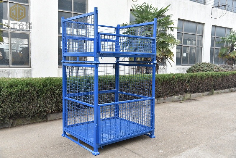 久工倉儲(chǔ)設(shè)備鋼制料箱的運(yùn)用好處有哪些？南京金屬周轉(zhuǎn)箱廠家