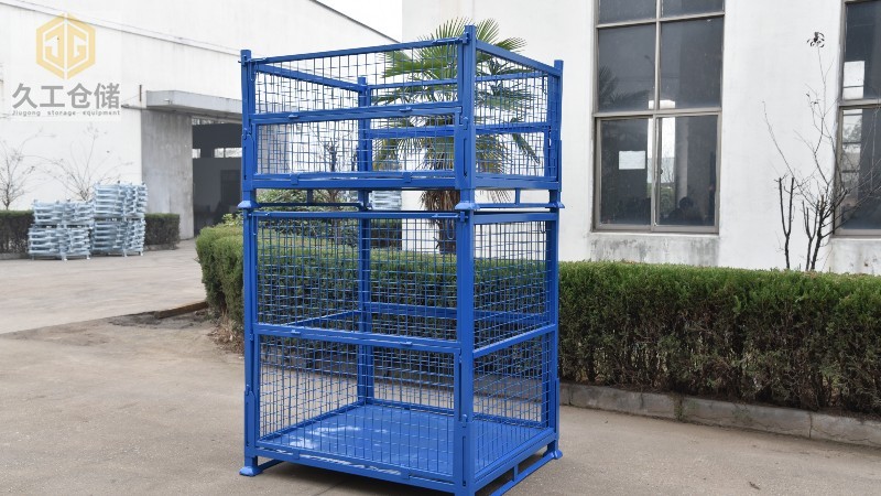 久工倉(cāng)儲(chǔ)設(shè)備鋼制料箱的運(yùn)用好處有哪些？南京金屬周轉(zhuǎn)箱廠家