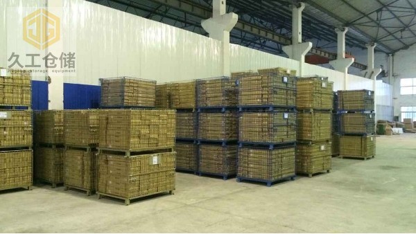 折疊式倉(cāng)儲(chǔ)籠-裝貨倉(cāng)儲(chǔ)籠-倉(cāng)庫(kù)倉(cāng)儲(chǔ)籠對(duì)方整潔，節(jié)省空間-南京倉(cāng)儲(chǔ)籠廠家-久工倉(cāng)儲(chǔ)設(shè)備