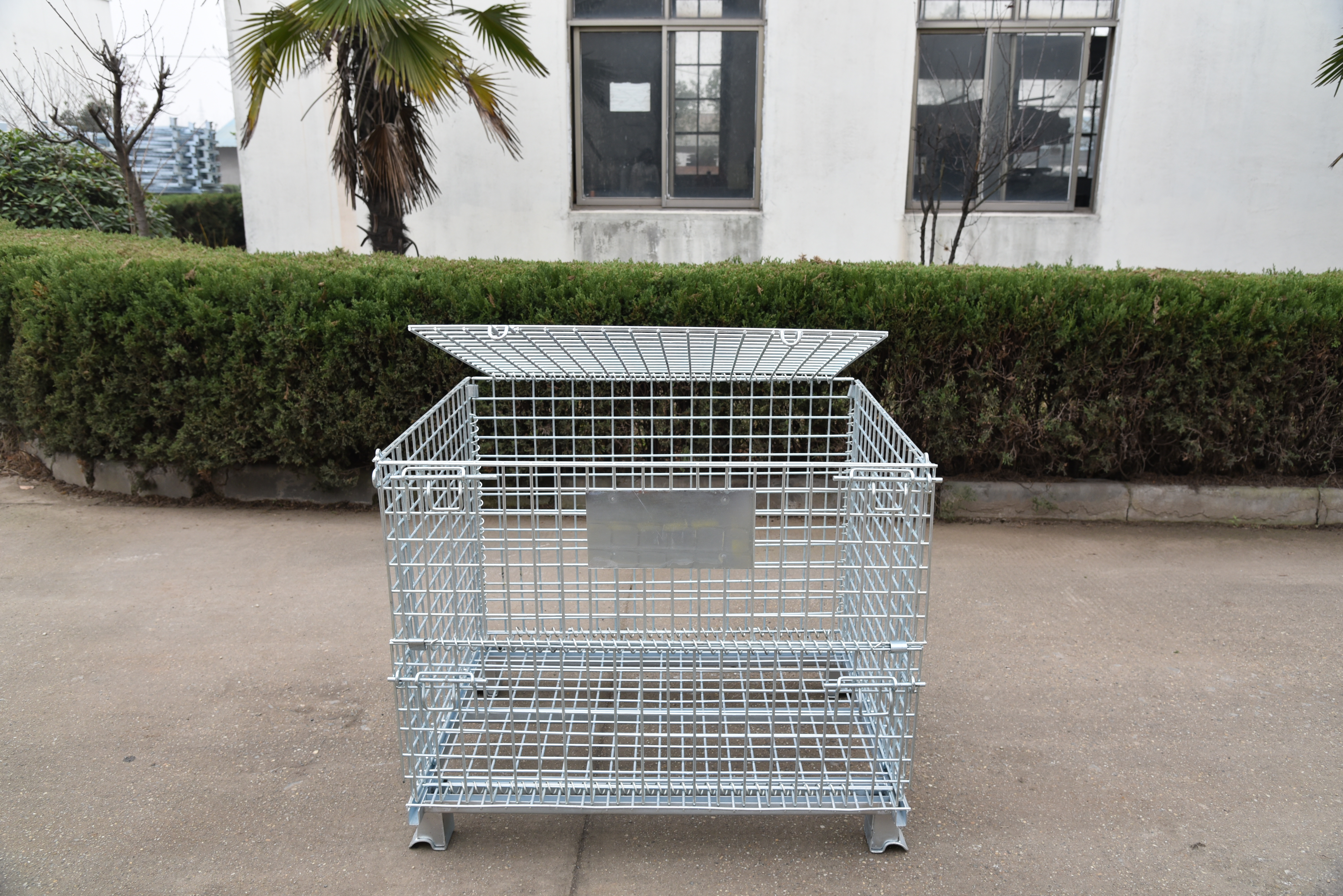 折疊式倉(cāng)儲(chǔ)籠-加蓋倉(cāng)儲(chǔ)籠展示-有什么特點(diǎn)？南京倉(cāng)儲(chǔ)籠廠家-久工倉(cāng)儲(chǔ)設(shè)備