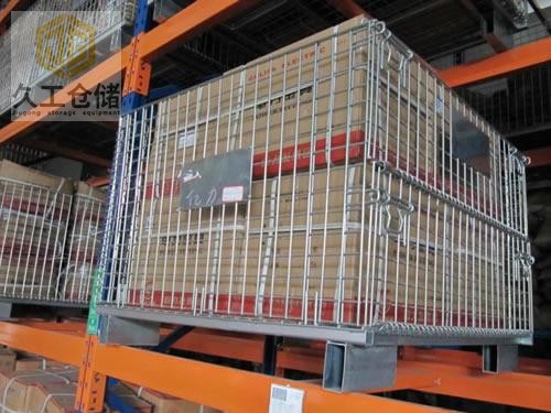 久工倉儲籠，折疊倉儲籠出口標(biāo)準(zhǔn)，電鍍與常規(guī)倉儲籠相比較-久工倉儲