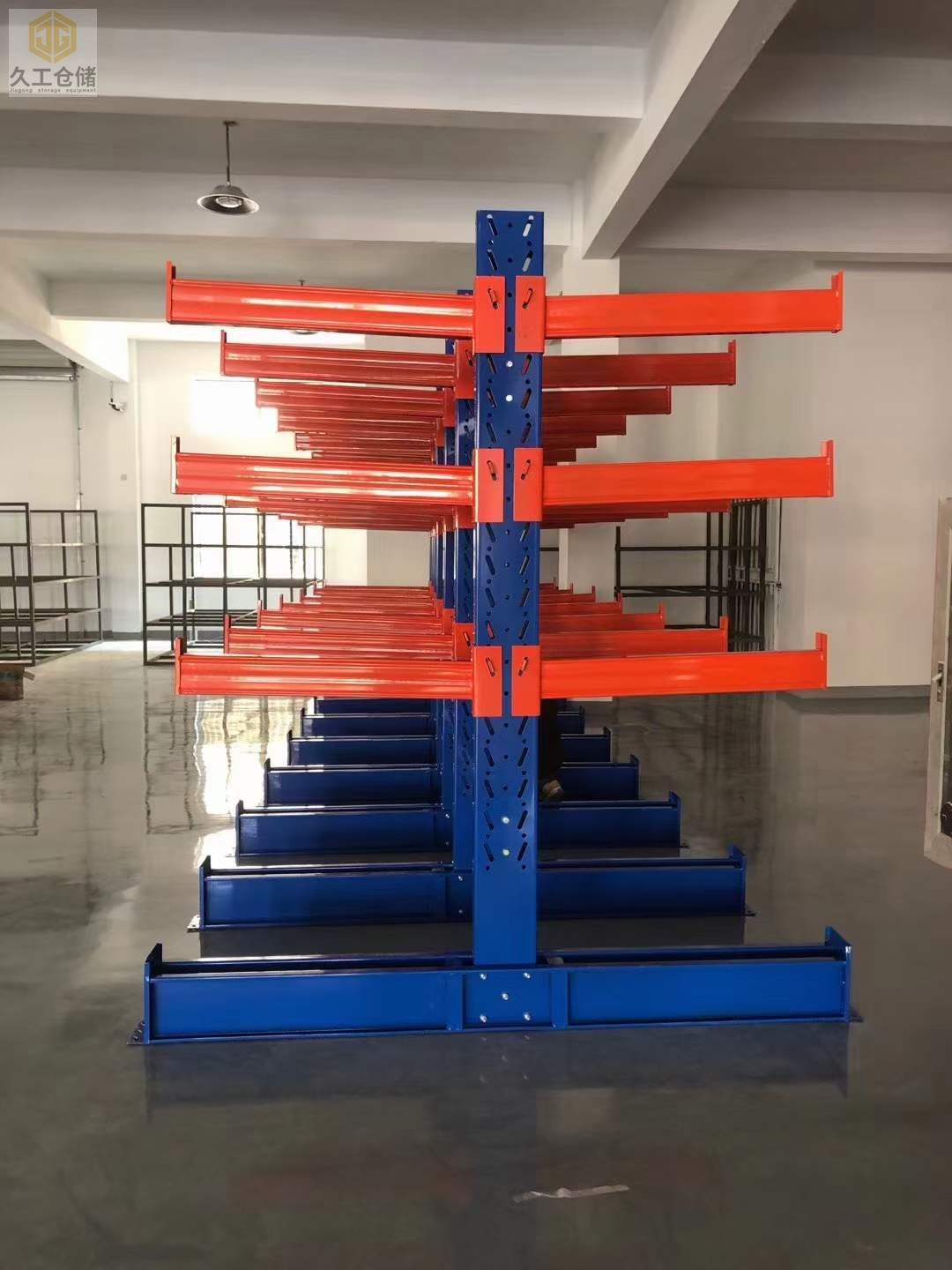 南京久工倉儲設(shè)備關(guān)于懸臂式貨架介紹-南京貨架廠家
