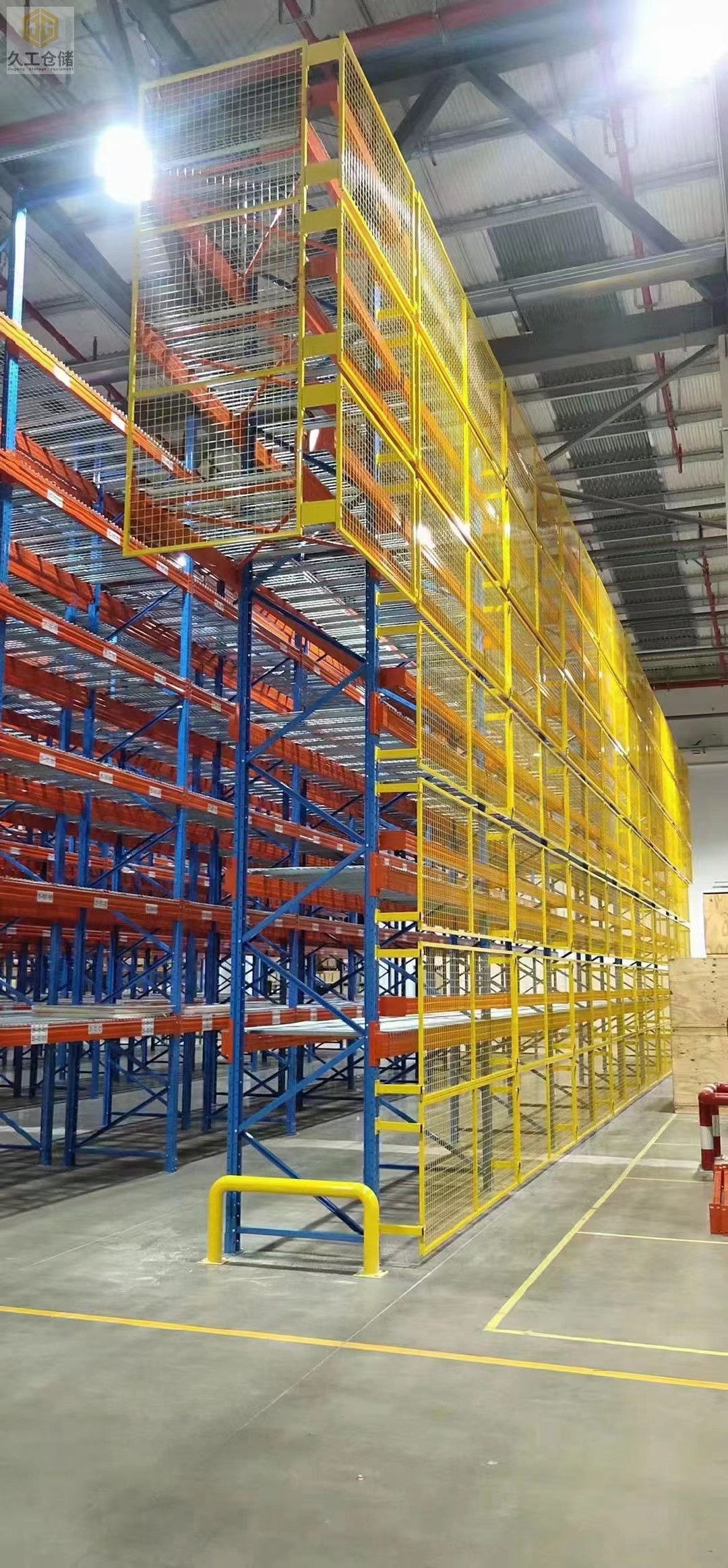 南京久工倉儲-全設(shè)備系列 實現(xiàn)整體配套， 一站式省心選購！隔離網(wǎng)背網(wǎng)巧固架堆垛架