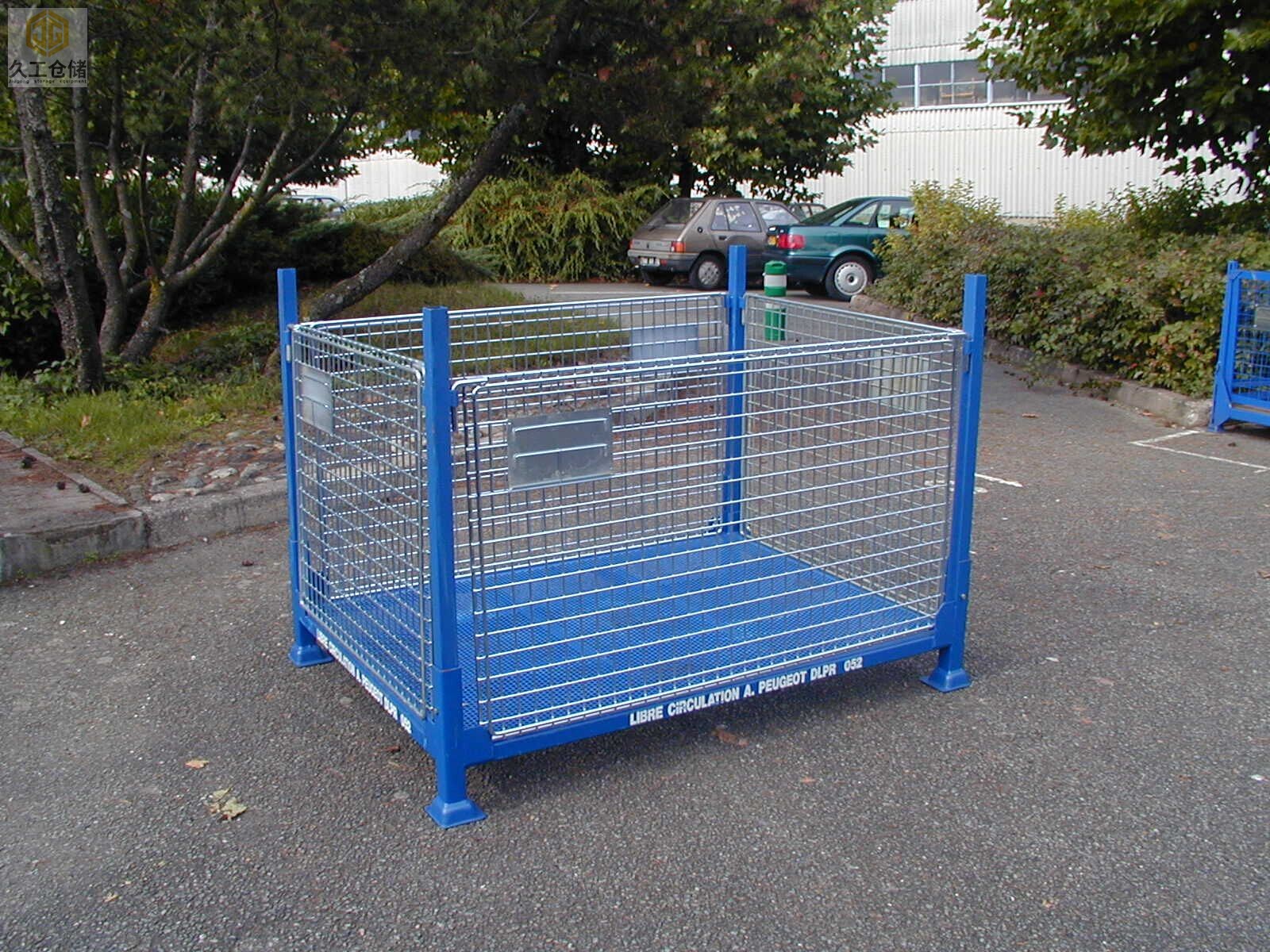 可折疊網(wǎng)箱-金屬網(wǎng)格料箱-鋼制料箱-金屬周轉(zhuǎn)箱-南京周轉(zhuǎn)箱廠家-久工倉儲(chǔ)設(shè)備