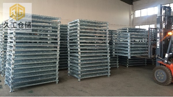 折疊式倉儲籠負(fù)載和使用說明，南京久工倉儲設(shè)備.