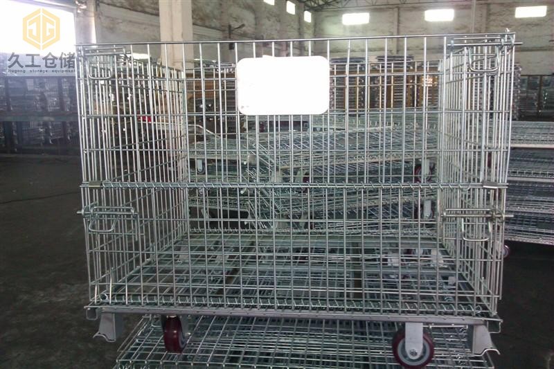 南京久工倉儲(chǔ)設(shè)備倉儲(chǔ)籠定制批發(fā)生產(chǎn)-橋林工業(yè)園實(shí)體工廠，折疊式倉儲(chǔ)籠廠家