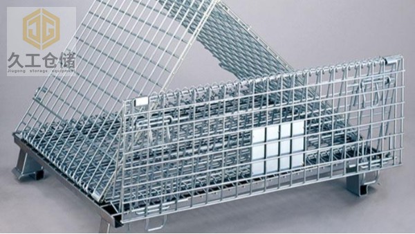 南京久工倉儲設備倉儲籠定制批發(fā)生產(chǎn)-橋林工業(yè)園實體工廠，折疊式倉儲籠廠家